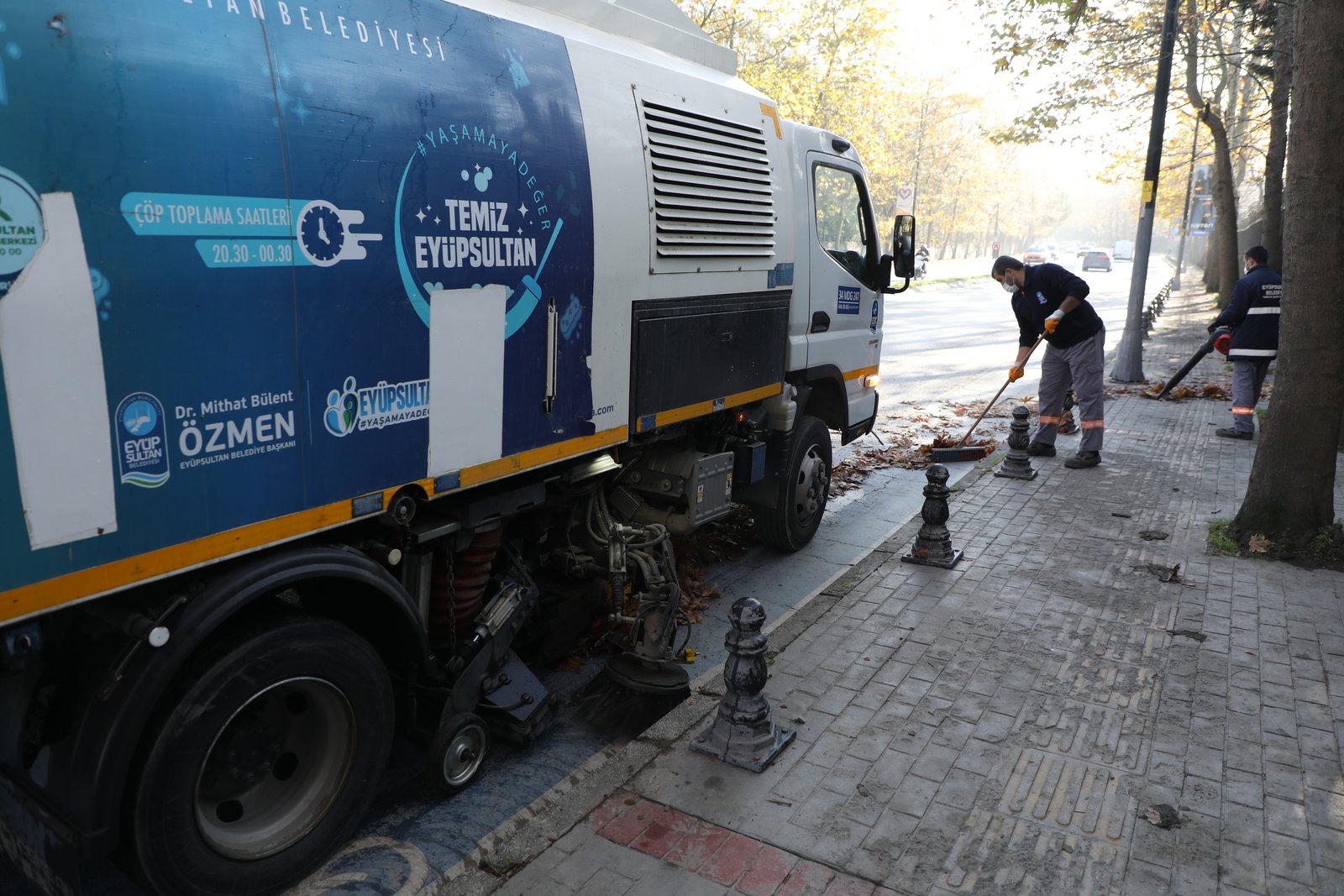 Tertemiz bir Eyüpsultan için kolları sıvadık Tertemiz bir Eyüpsultan için kolları sıvadık