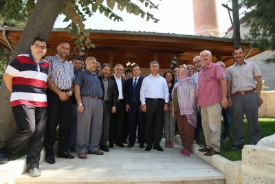 Arakiye Cafer Ağa Camii İbadete Açıldı