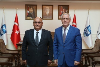 Başkan Can'dan Başkan Aydın'a Ziyaret