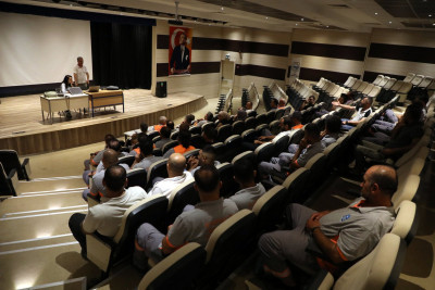 Temizlik personeline İş Sağlığı ve Güvenliği Eğitimi verildi Temizlik personeline İş Sağlığı ve Güvenliği Eğitimi verildi