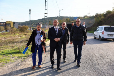 Göktürk trafiğini rahatlatacak iki yeni alternatif yol için çalışmalar başladı