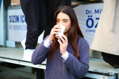 Eyüpsultan Belediyesi'nden öğrencilere gönülleri ısıtan ikram