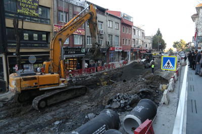 Eyüpsultan'da atık su ve yağmursuyu altyapı sorunu çözüme kavuşuyor