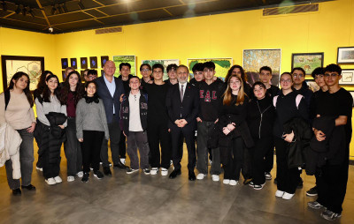 Eyüpsultan'da “İzler ve Düşler” sergisi açıldı