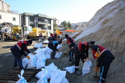 Karla mücadele için tüm önlemler alındı