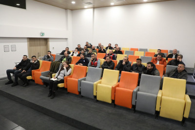 Belediyede görevli şoförlere hizmetiçi eğitim verildi