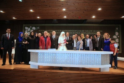 Kübra Yılmaz ve Cavit Şevk Nikah Töreni