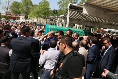 Cumhurbaşkanı, Salih Tuna'nan Babasının Cenazesine Katıldı