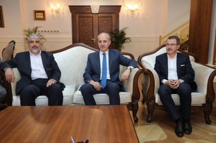 AK Parti Genel Başkanvekili Numan Kurtulmuş, Hamas, Halid Meşal, Eyüpsultan Belediye Başkanı Deniz Köken
