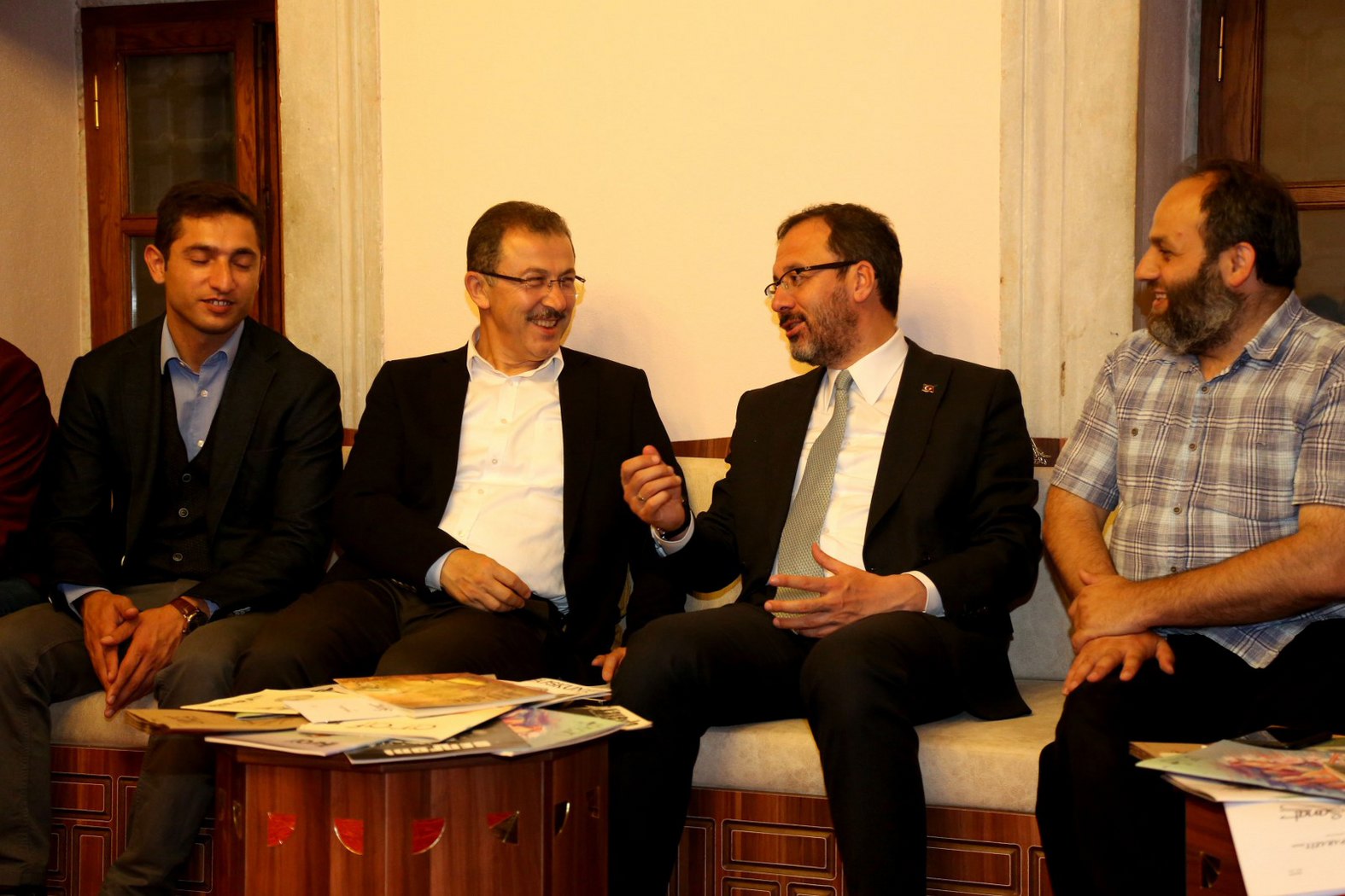 Gençlik ve Spor Bakanı Dr. Mehmet Muharrem Kasapoğlu, Eyüpsultan, ziyaret