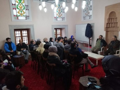Eyüpsultan Belediyesi,  Zal Mahmut Paşa Külliyesi, Kitap Sanatları Merkezi, söyleşi, sohbet, İki Çay Biri Açık
