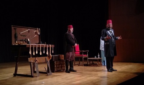 Eyüpsultan'da Sultan Abdülhamid'in hayatını anlatan “Usta” oyunu sahnelendi