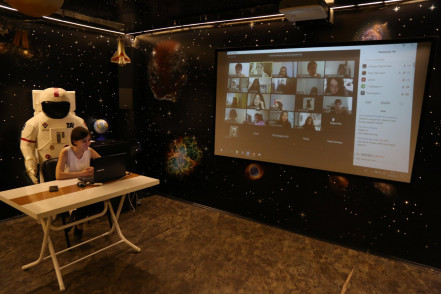 Ali Kuşçu Uzay Evi Çevrimiçi Eğitimleri'ne Yoğun İlgi