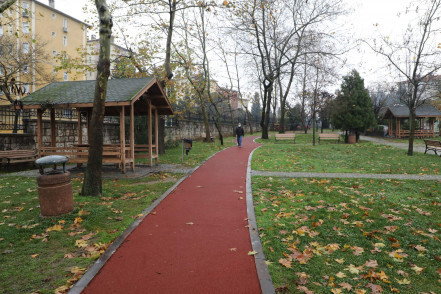 Yeşilpınar Bölge Parkı'nda, Koşu ve Yürüyüş Parkuru Hizmete Açıldı