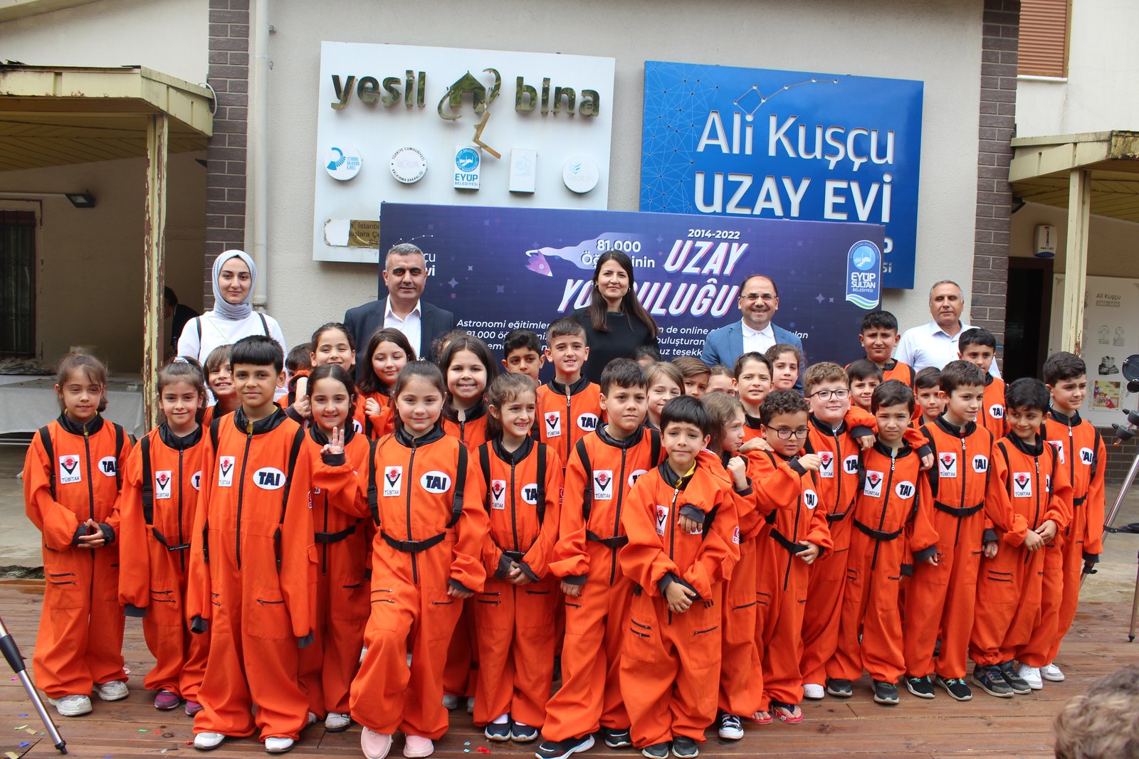 Ali Kuşçu Uzay Evi'nde 81 bin öğrencinin uzay yolculuğu