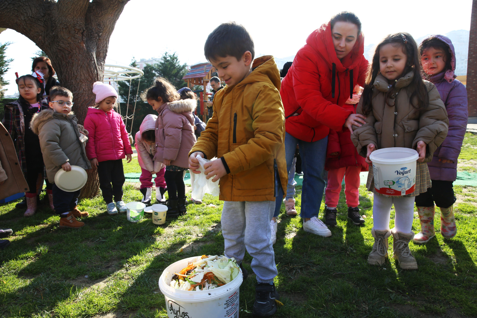 ESA öğrencilerine kompost eğitimi
