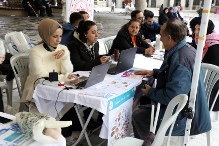 Dünya Diyabet Günü etkinliği kapsamında sağlık taraması