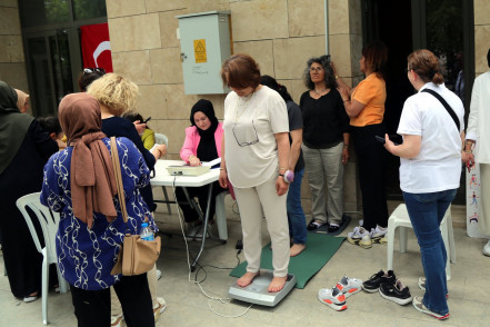 Eyüpsultan'da obeziteye karşı sağlıklı yaşam etkinliği Eyüpsultan'da obeziteye karşı sağlıklı yaşam etkinliği
