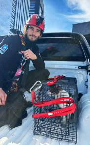 ESAY ekiplerinden can dostumuza kahramanca kurtarma operasyonu