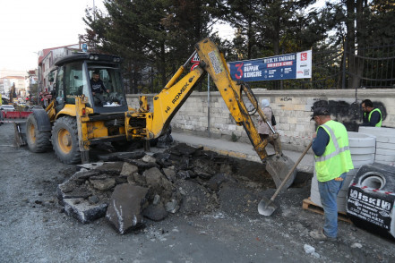 Eyüpsultan'da atık su ve yağmursuyu altyapı sorunu çözüme kavuşuyor