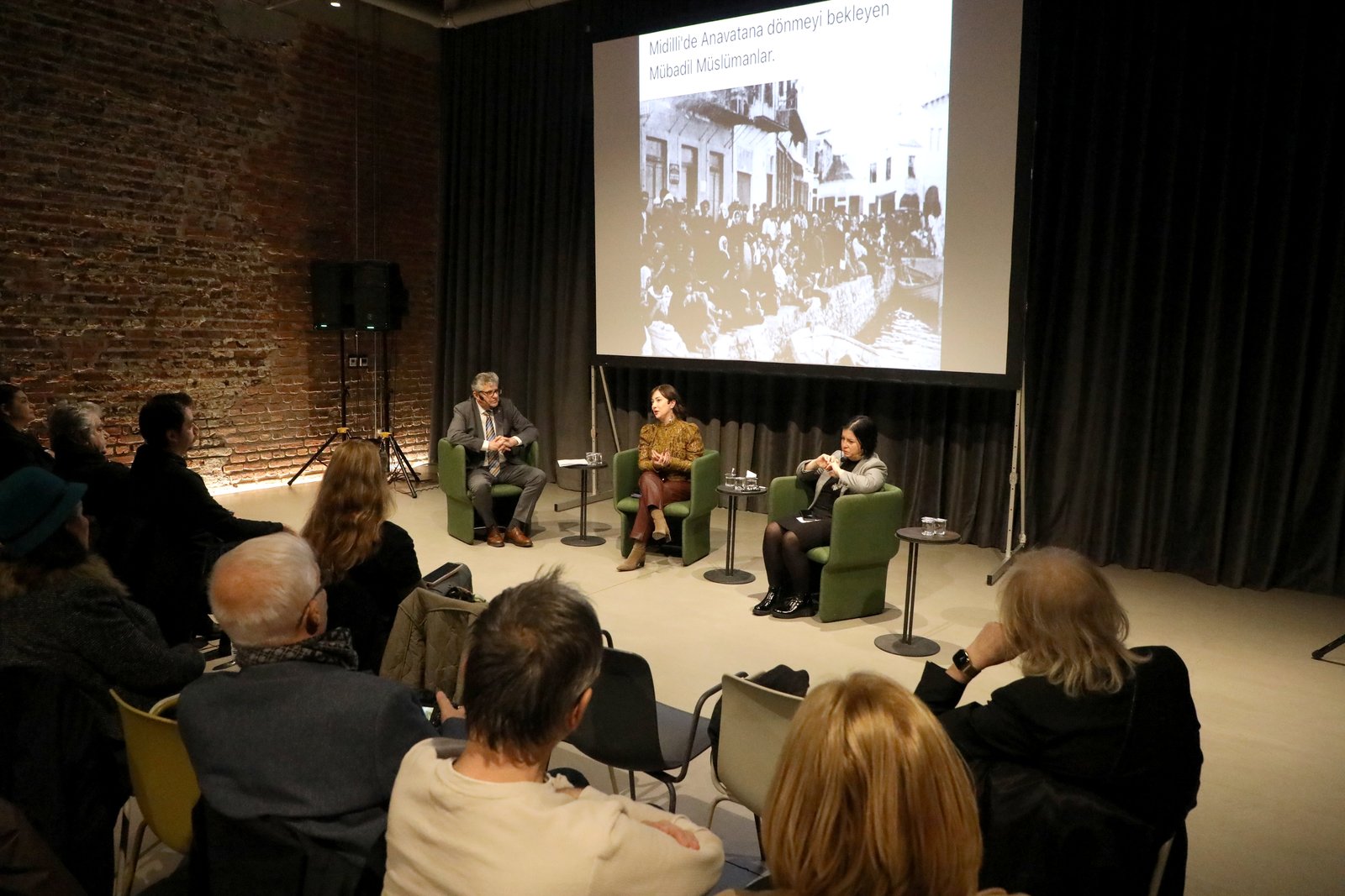 “103. Yılında Mübadele Söyleşisi” düzenlendi “103. Yılında Mübadele Söyleşisi” düzenlendi