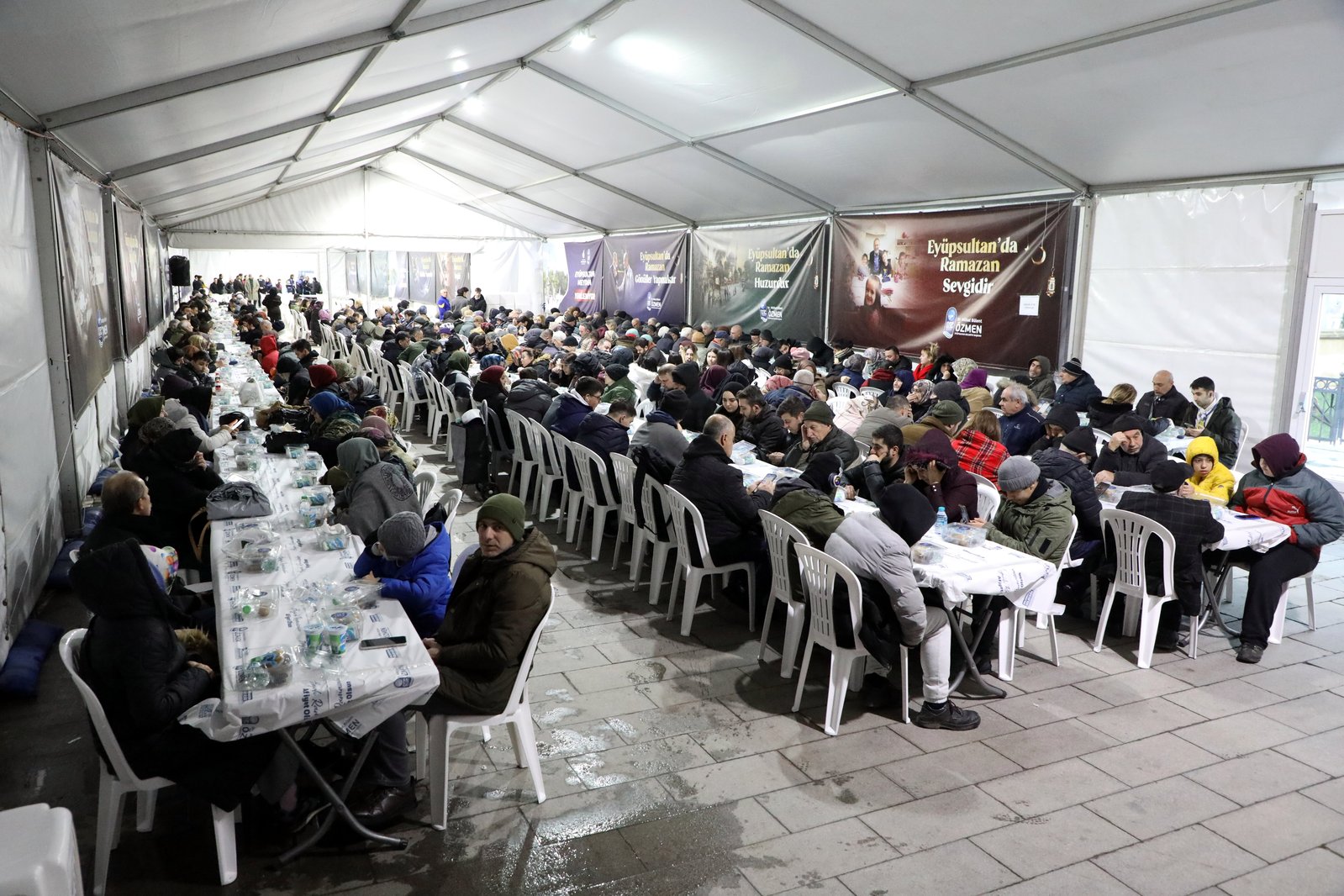 Eyüpsultan'da Ramazan coşkusu devam ediyor