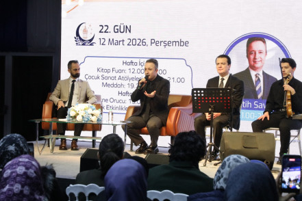 Eyüpsultan'da Fatih Savaş ile huzur dolu sohbet programı