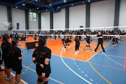 Eyüpsultan'da “Minik Kız Voleybol Şenliği” düzenlendi