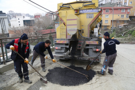 Eyüpsultan'da Fen İşlerinde aralıksız hizmet