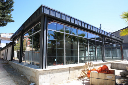 Emniyettepe Sosyal Etkinlik Merkezi'nde çalışmalar aralıksız devam ediyor