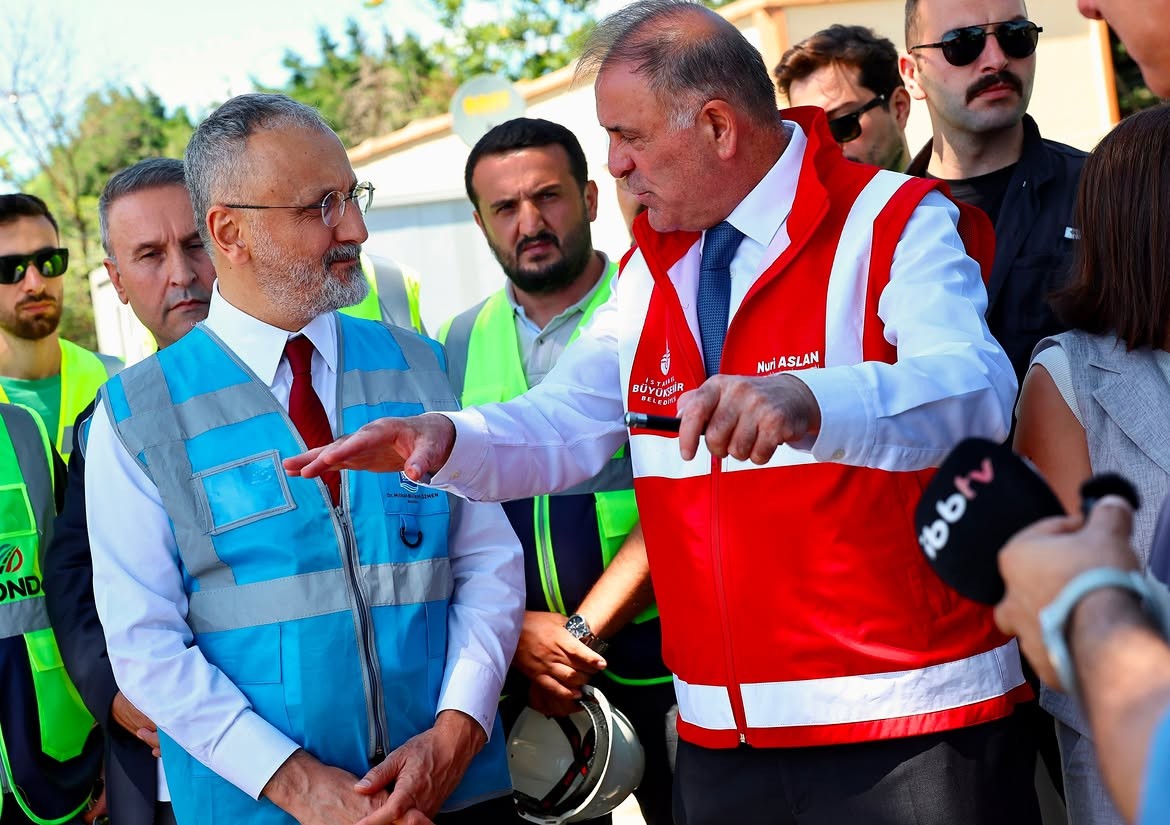 Eyüpsultan İçme Suyu Deposu ve Terfi Merkezi Projesi hızla yükseliyor