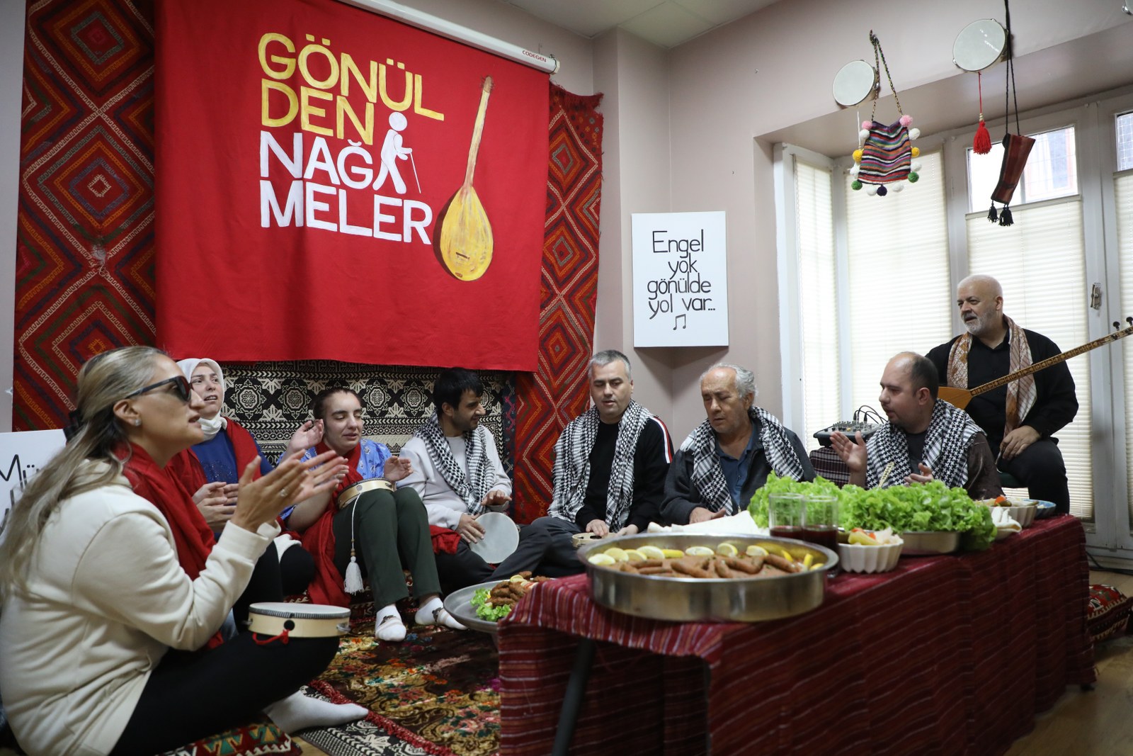Eyüpsultan'da Dünya Beyaz Baston Günü'ne Özel Etkinlik