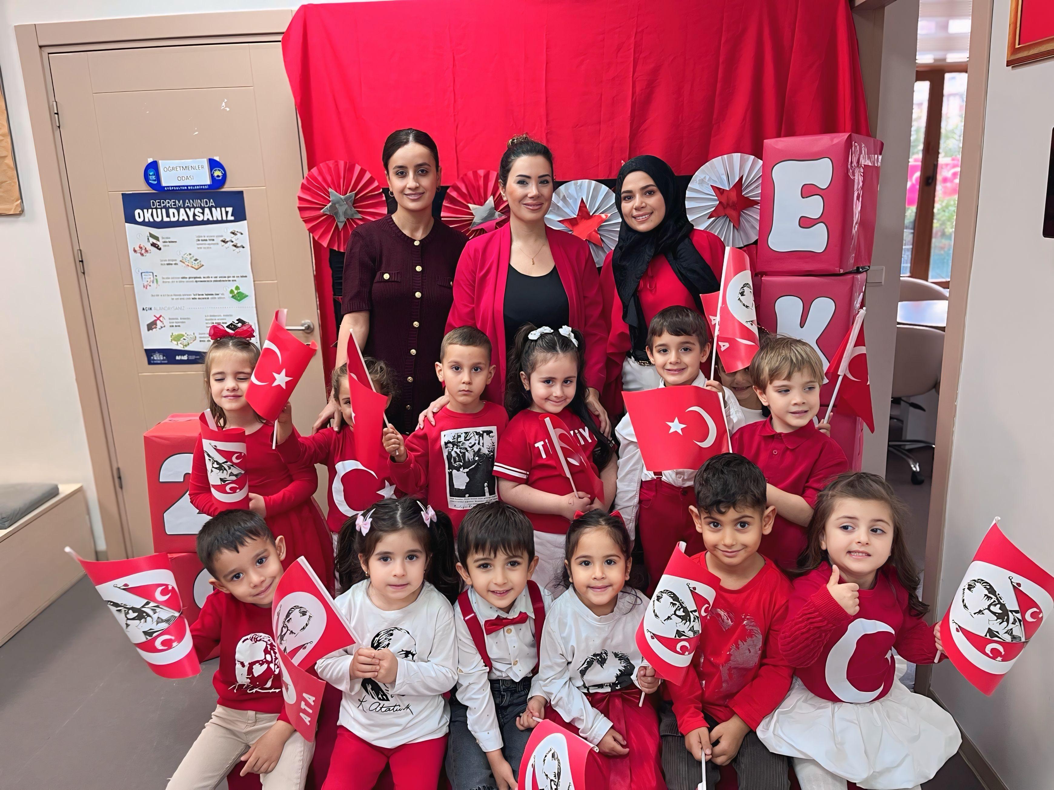 Çocuk Etkinlik Merkezleri'nde Cumhuriyet Coşkusu