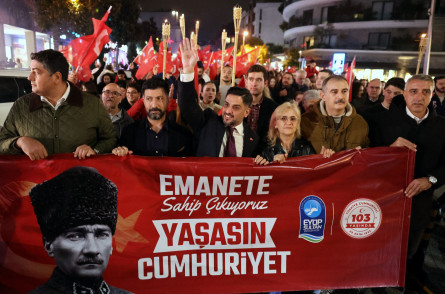 Eyüpsultan'da Cumhuriyet'in 103. Yıl Coşkusu