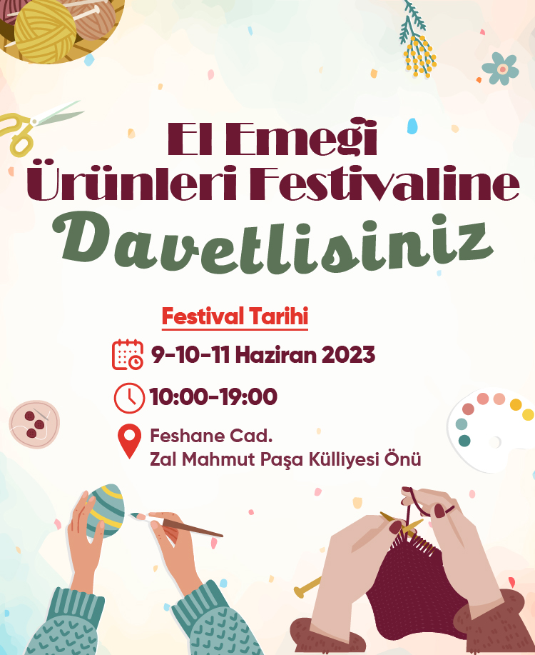 El Emeği ürünler Festivali Kayıtlarımız Başlamıştır