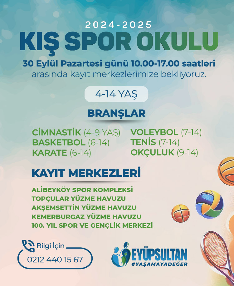 Kış Spor Okulu Kayıtları Başladı