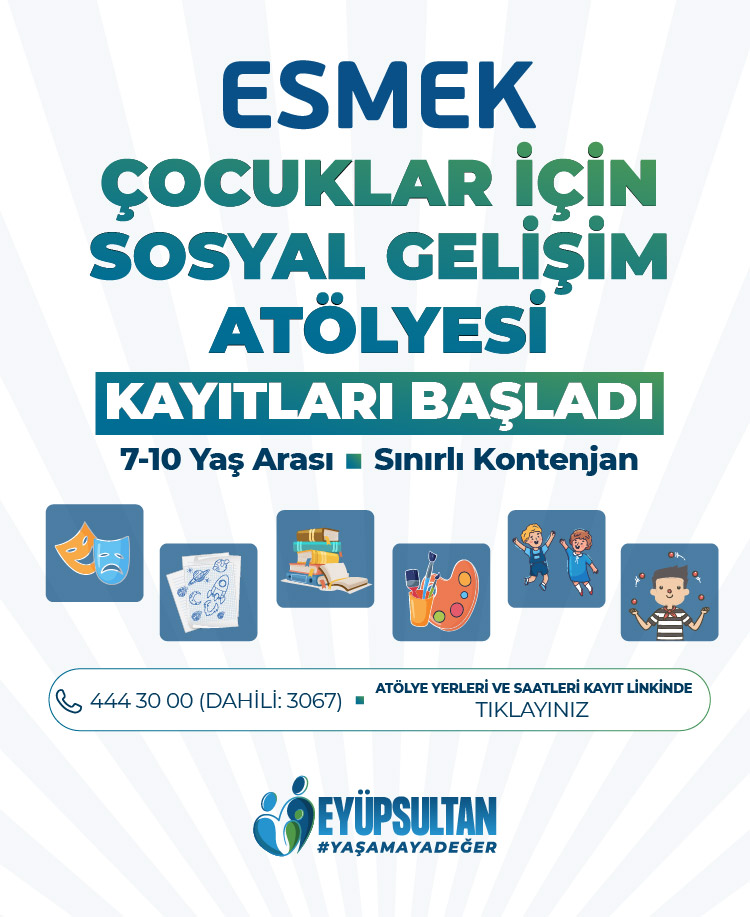 Çocuklar İçin Sosyal Gelişim Atölyesi