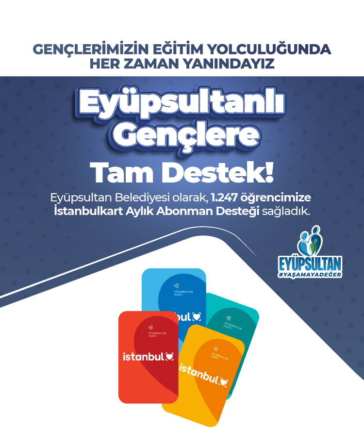 Eyüpsultanlı Gençlere Tam Destek