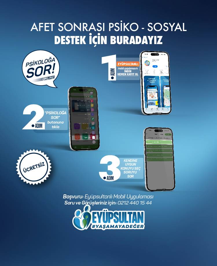 Afet Sonrası Psiko - Sosyal Destek