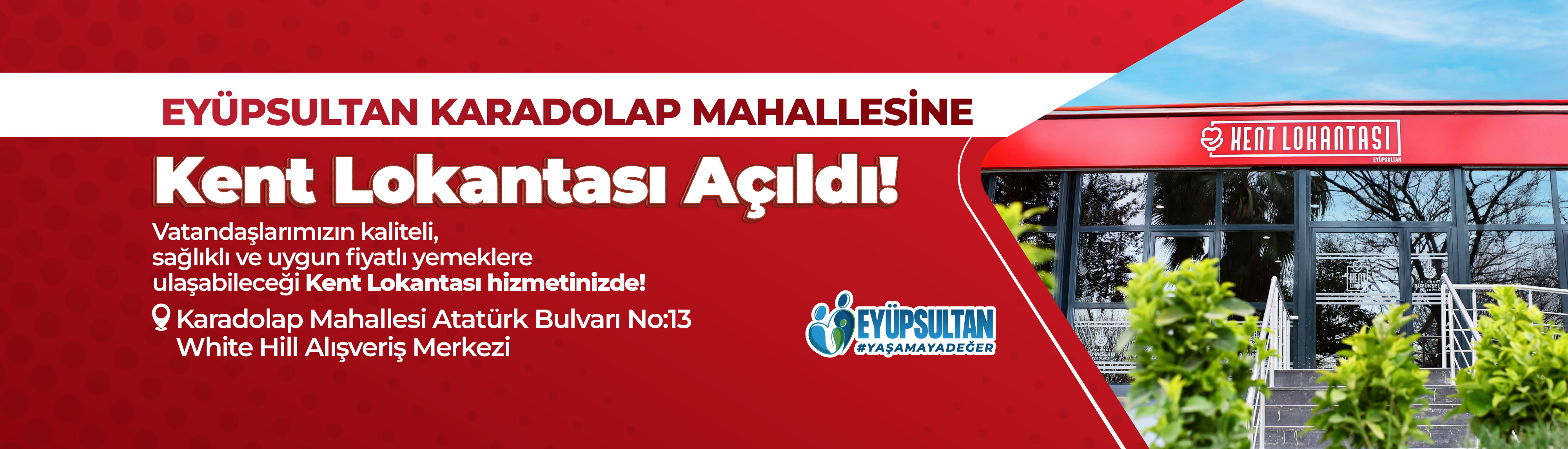 Eyüpsultan Kent Lokantası Açıldı