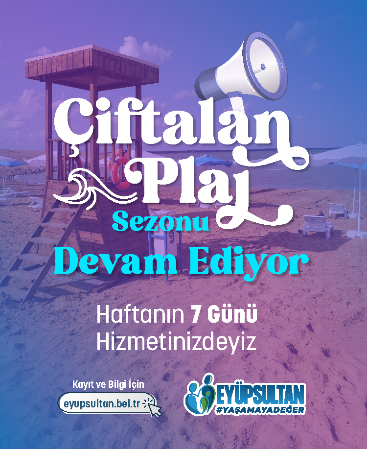 Çiftalan Plaj Sezonu Devam Ediyor
