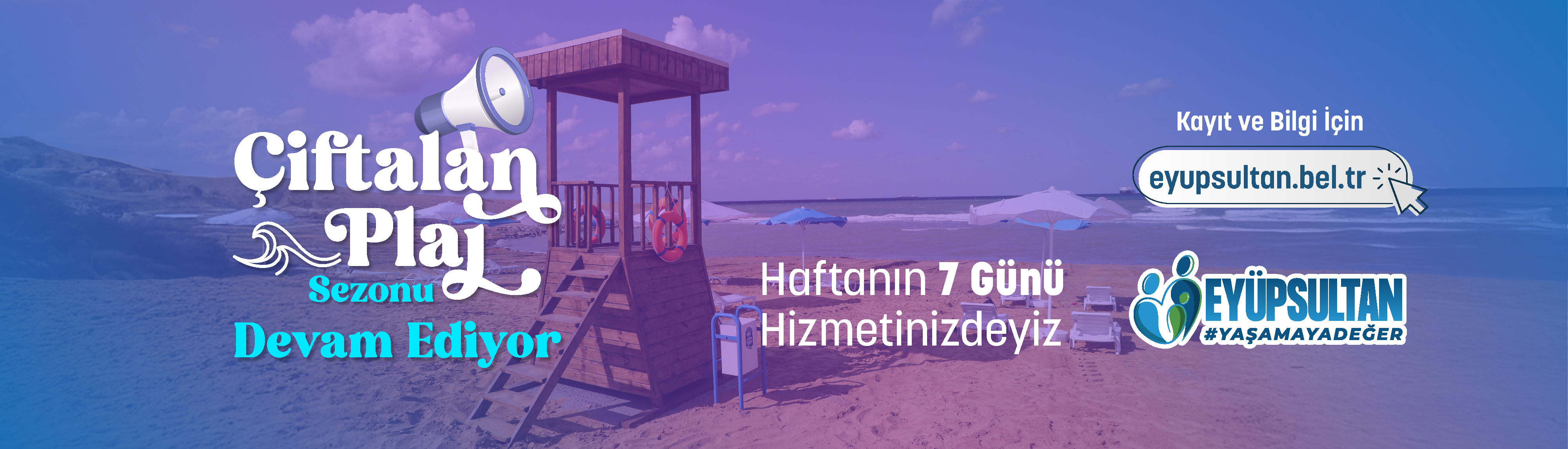 Çiftalan Plaj Sezonu Devam Ediyor