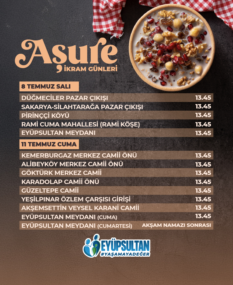 Aşure İkram Günleri