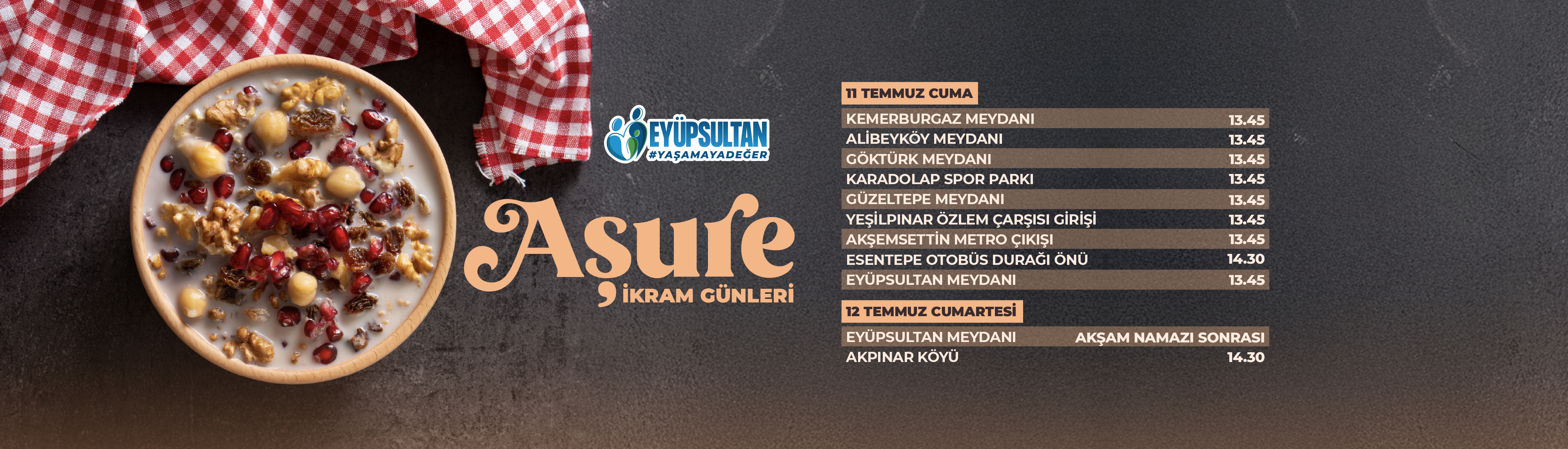 Aşure İkram Günleri