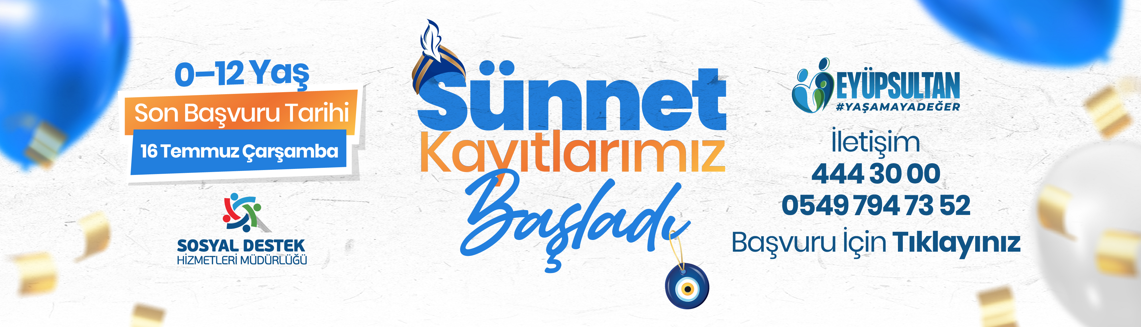Sünnet Kayıtlarımız Başlamıştır