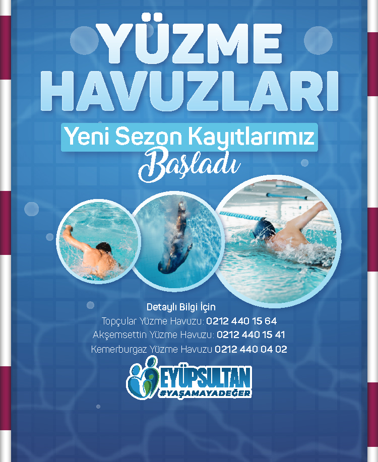 Yüzme Havuzları - Yeni Sezon Kayıtlarımız Başladı