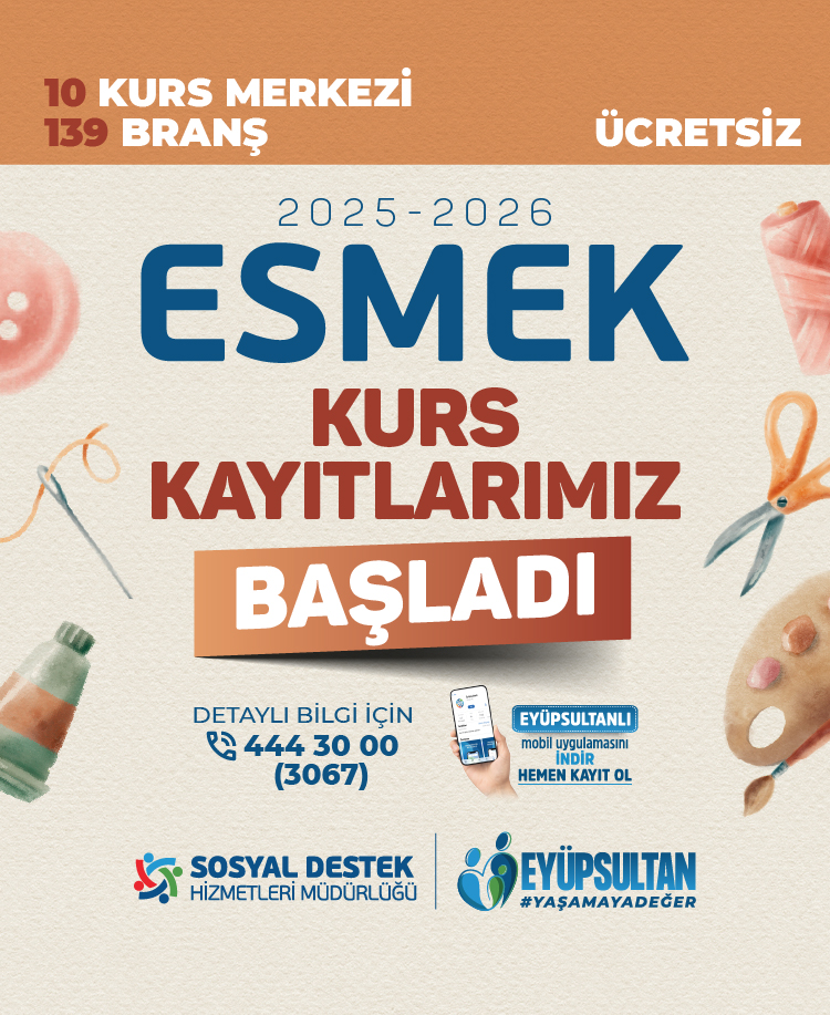 ESMEK Kurs Kayıtlarımız Başladı