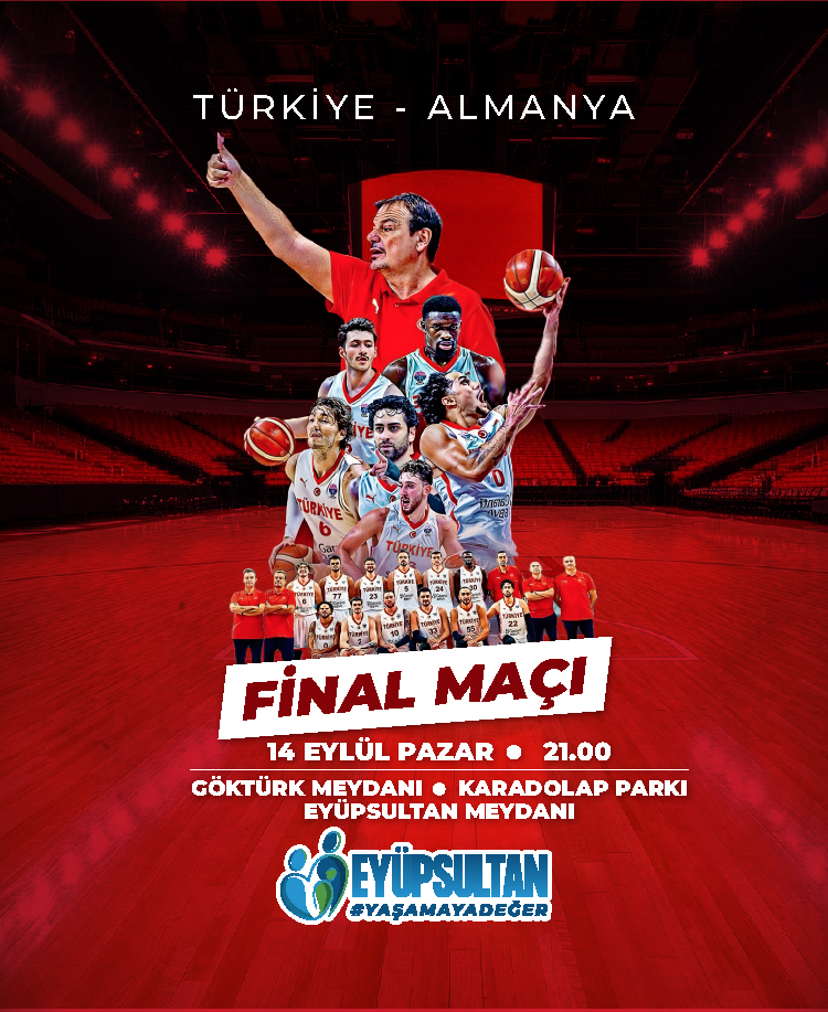 Türkiye-Almanya Basketbol Final Maçı