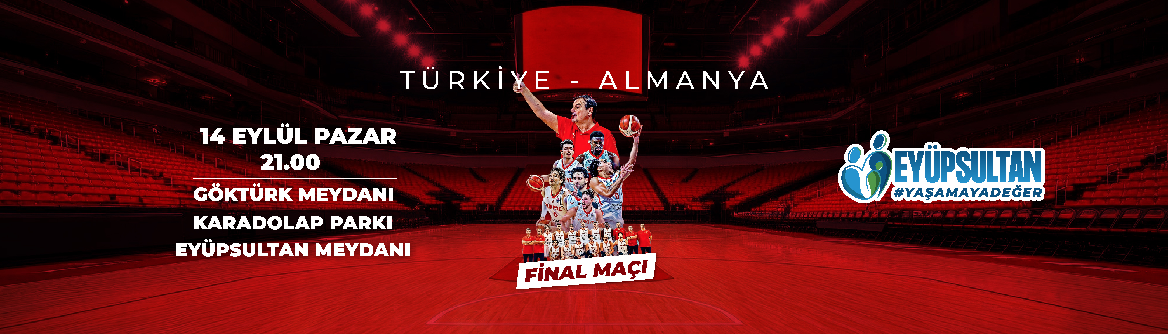 Türkiye-Almanya Basketbol Final Maçı