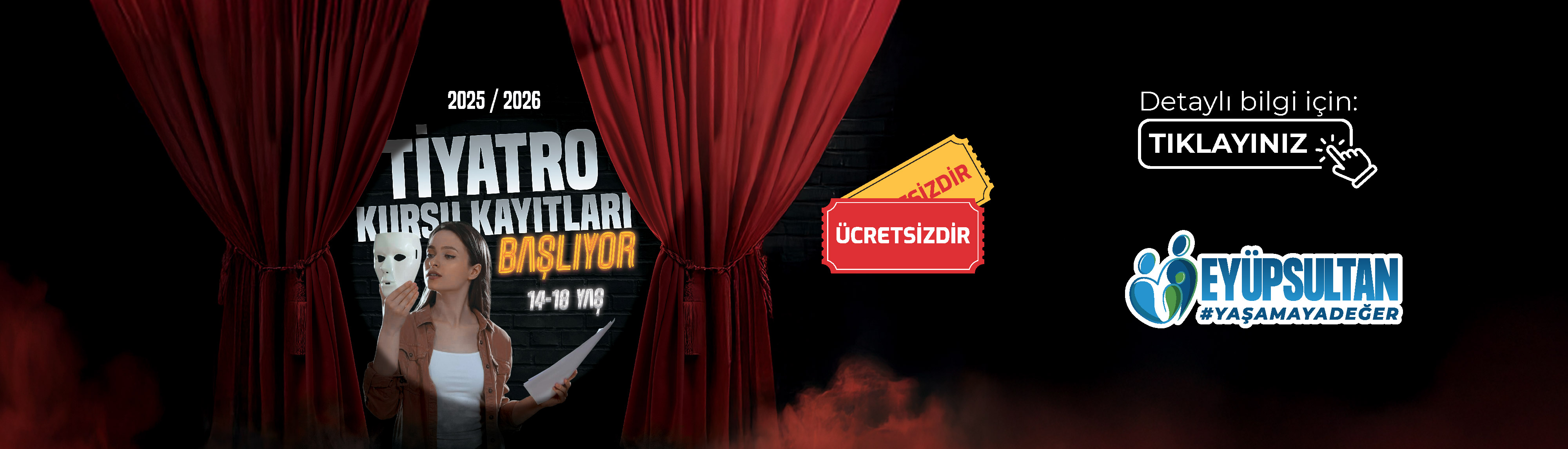 Tiyatro Kursu Kayıtları Başlıyor